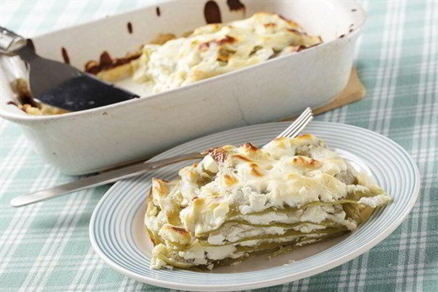 Рецепт запеканки из пасты с тремя сырами