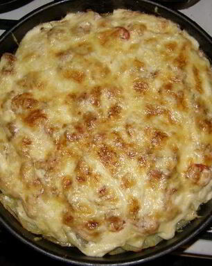 Запеканка с картошкой и курицей