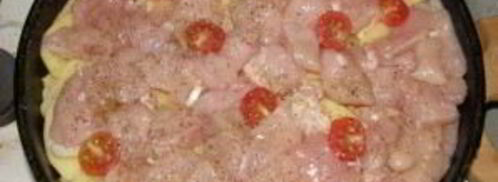 запеканка с картошкой и курицей. Шаг 4