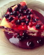 Запеканка с ягодами