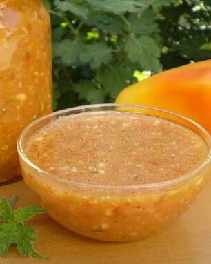 Аджика домашняя острая