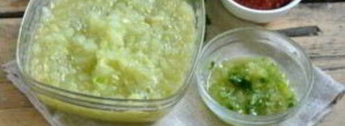 аджика из кабачков с томатной пастой. Шаг 2