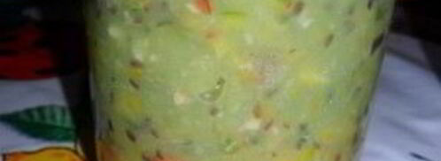 аджика из крыжовника на зиму. Шаг 3