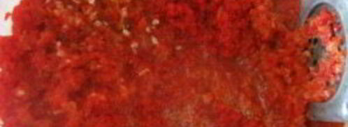 аджика из перца и чеснока на зиму. Шаг 3