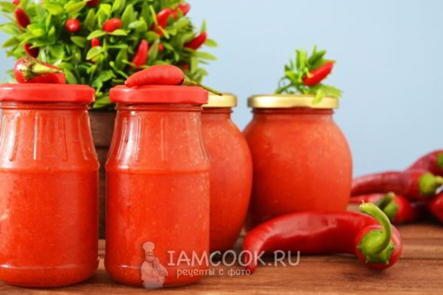 Рецепт аджики из перца