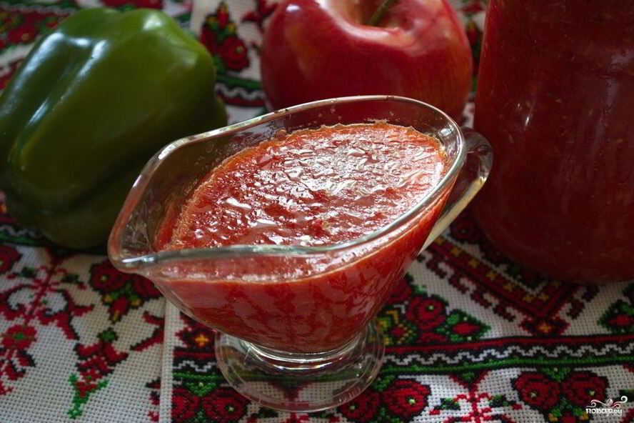 Рецепт аджики из сладкого перца