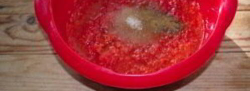 аджика из сладкого перца. Шаг 3