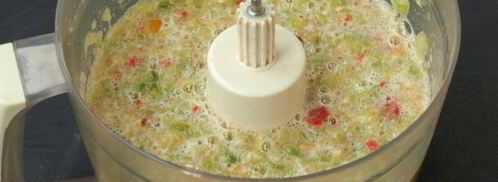 аджика из зеленых помидоров. Шаг 2