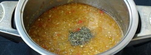 аджика из зеленых помидоров. Шаг 4