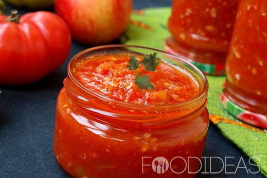 Рецепт аджики с кетчупом чили на зиму
