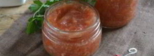 аджика с хреном сырая. Шаг 8