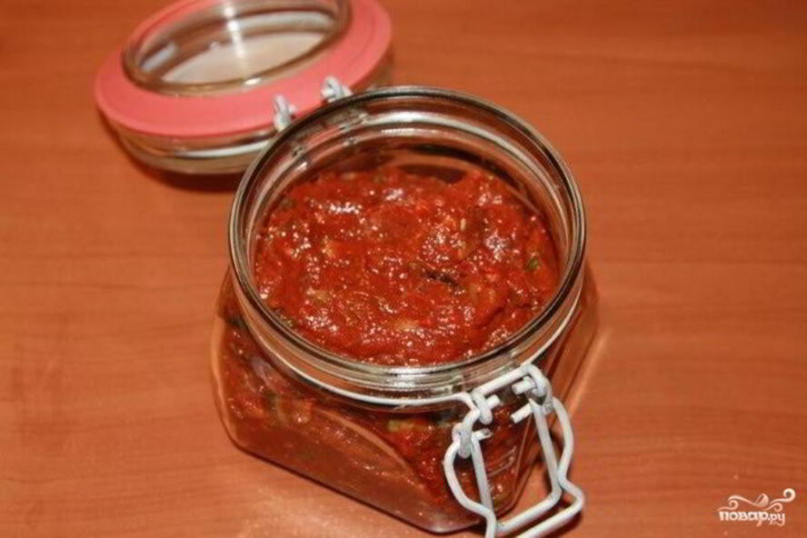 Рецепт аджики с хреном