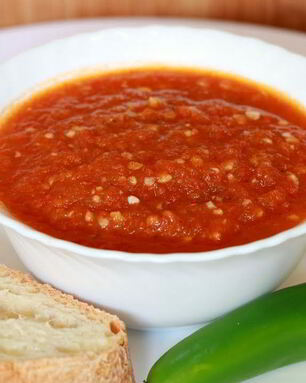 Аджика с острым перцем