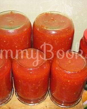 Аджика с помидорами