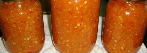 аджика с яблоками. Шаг 11