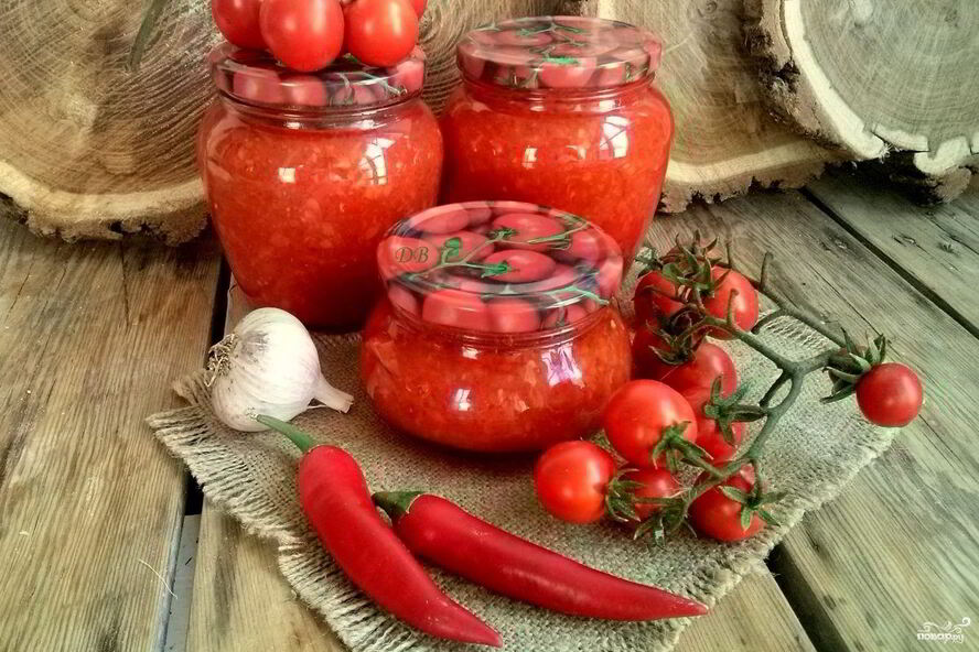 Рецепт аджики вареной