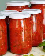 Ароматная аджика со сливами и травами