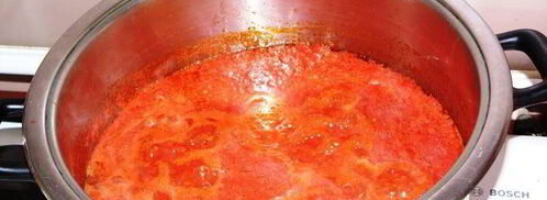 ароматная аджика со сливами и травами. Шаг 2