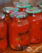 Баклажаны в аджике