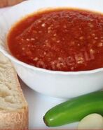 Домашняя аджика с яблоками и морковью