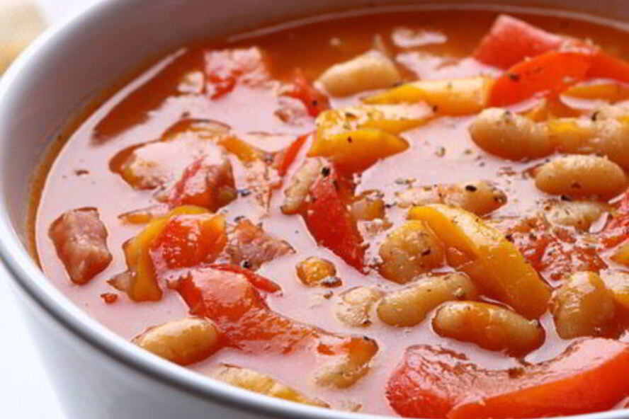 Рецепт фасоли в домашней аджике