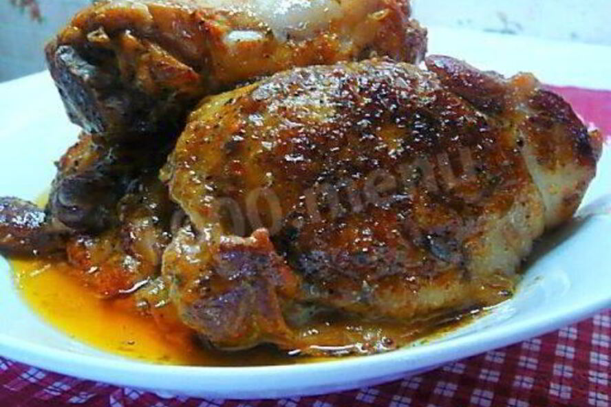 Рецепт курицы в аджике с белым вином