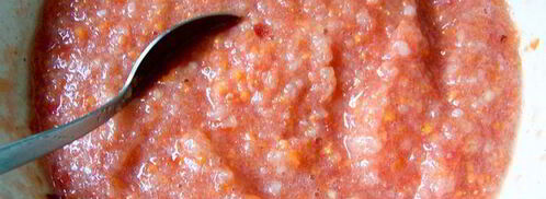 мясная корона с соусом-аджикой. Шаг 10