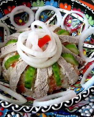 Таджикский салат Гиссар