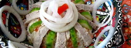 таджикский салат гиссар. Шаг 3