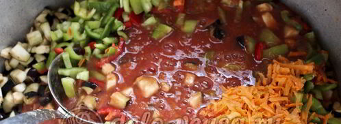 бакат из баклажанов на зиму. Шаг 7