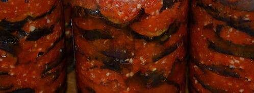 баклажаны огонек на зиму. Шаг 6