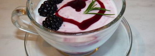 десерт с ежевичным джемом. Шаг 3