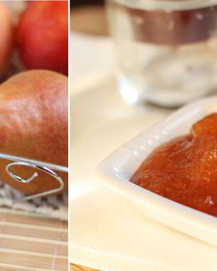 Джем из груш и персиков