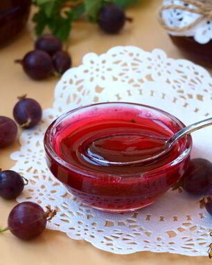 Джем из красного крыжовника