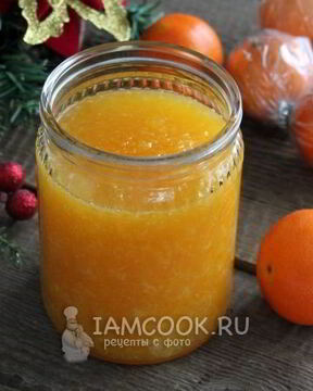 Джем из мандаринов в микроволновке