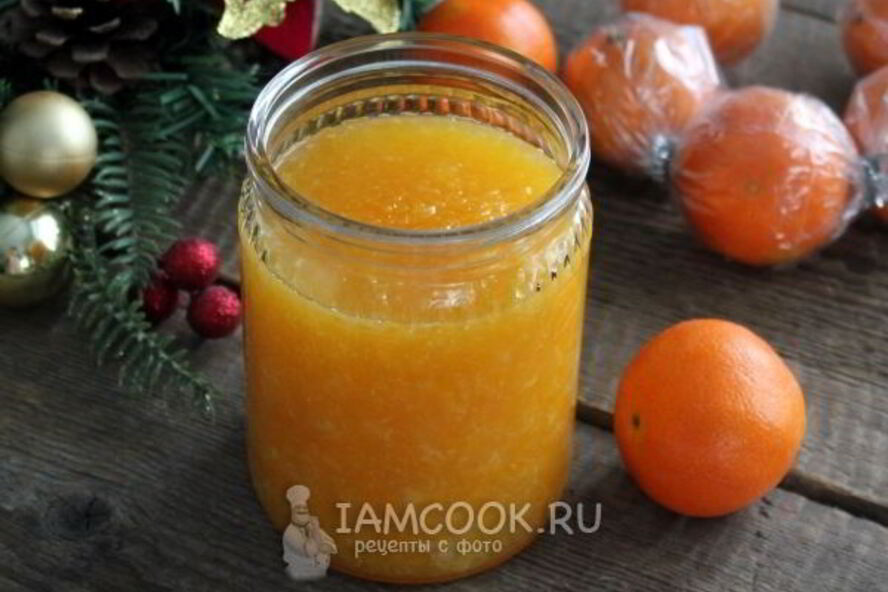Рецепт джема из мандаринов в микроволновке