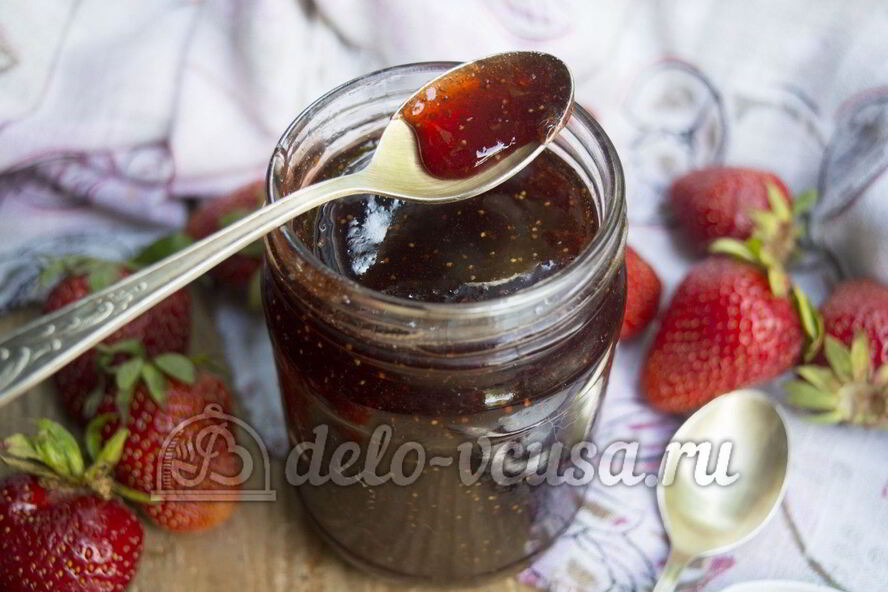 Рецепт клубничного джема с апельсином