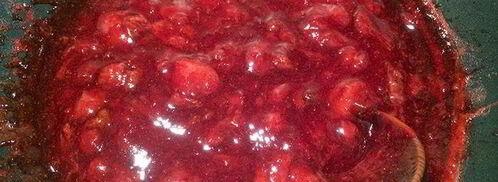 клубничный джем с базиликом и кедровыми орешками. Шаг 5