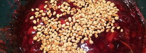 клубничный джем с базиликом и кедровыми орешками. Шаг 6