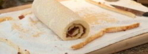 рулет с джемом. Шаг 13