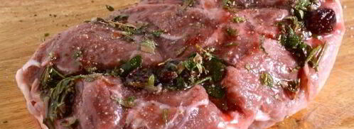 свинина, запеченная с вишневым джемом и вином. Шаг 4