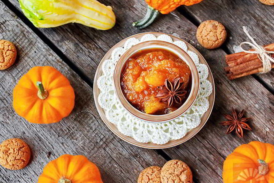 Рецепт тыквенно-анисового джем с апельсином