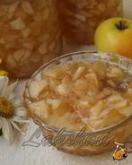 Яблочный джем с карамелью