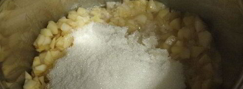 яблочный джем с карамелью. Шаг 3