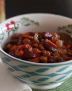 Фасоль с овощами на зиму