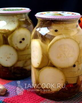 Кабачки на зиму без стерилизации