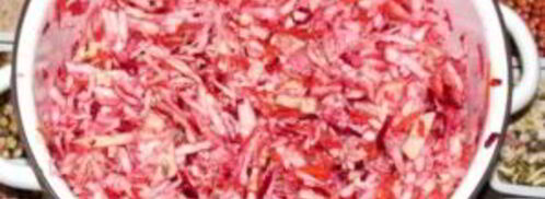 капуста, квашенная со свеклой. Шаг 4