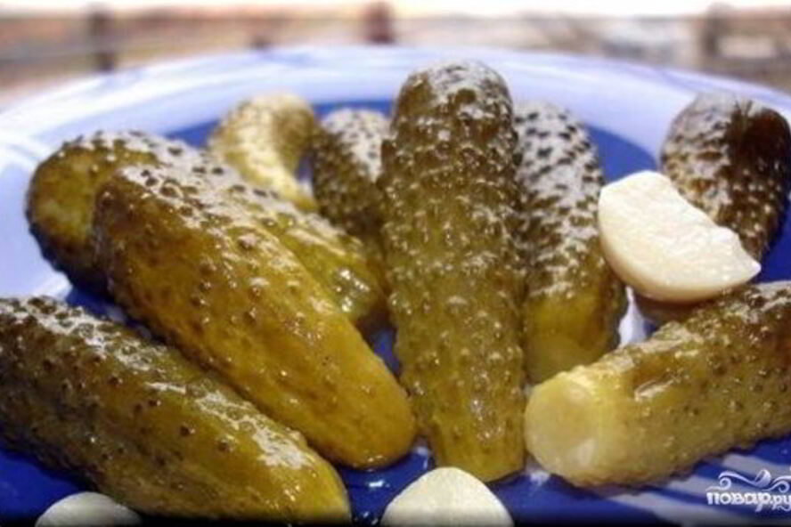 Рецепт хрустящих огурчиков на зиму