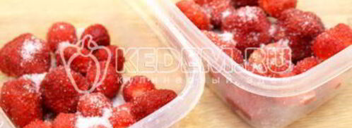 клубника виктория на зиму. Шаг 4