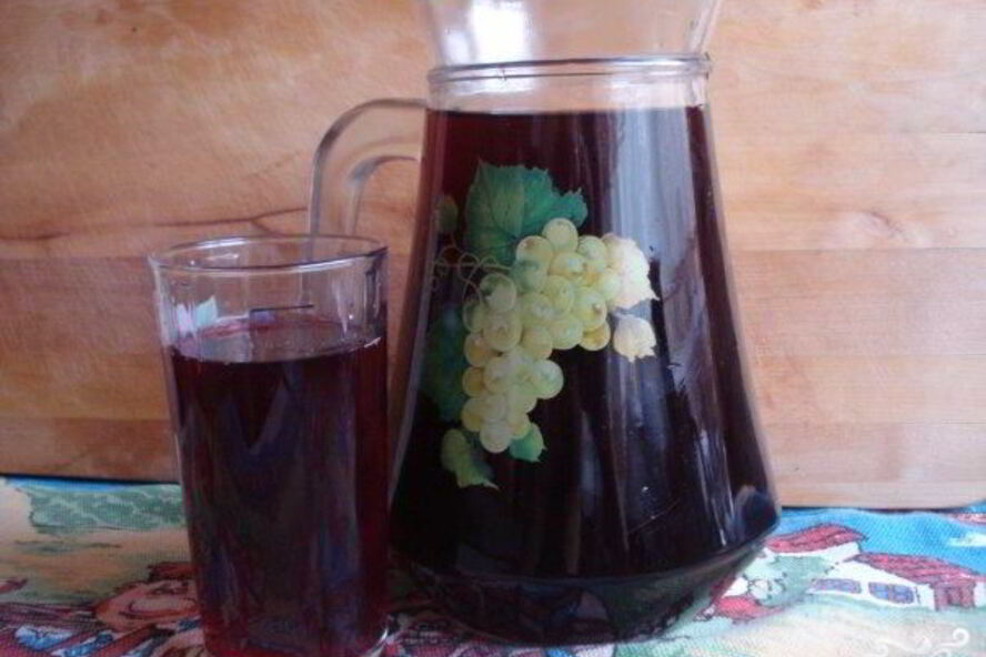 Рецепт компота из черники